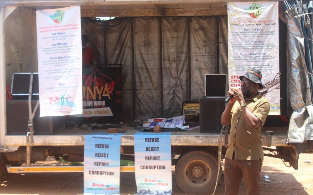 CYDT Mobile Caravan Awareness promotes inclusivity in combating corruption in the mining communities of Mat South.